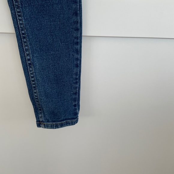 Afends Dark Wash Junky Skinny Mid Rise Jeans - Picture 5 of 8